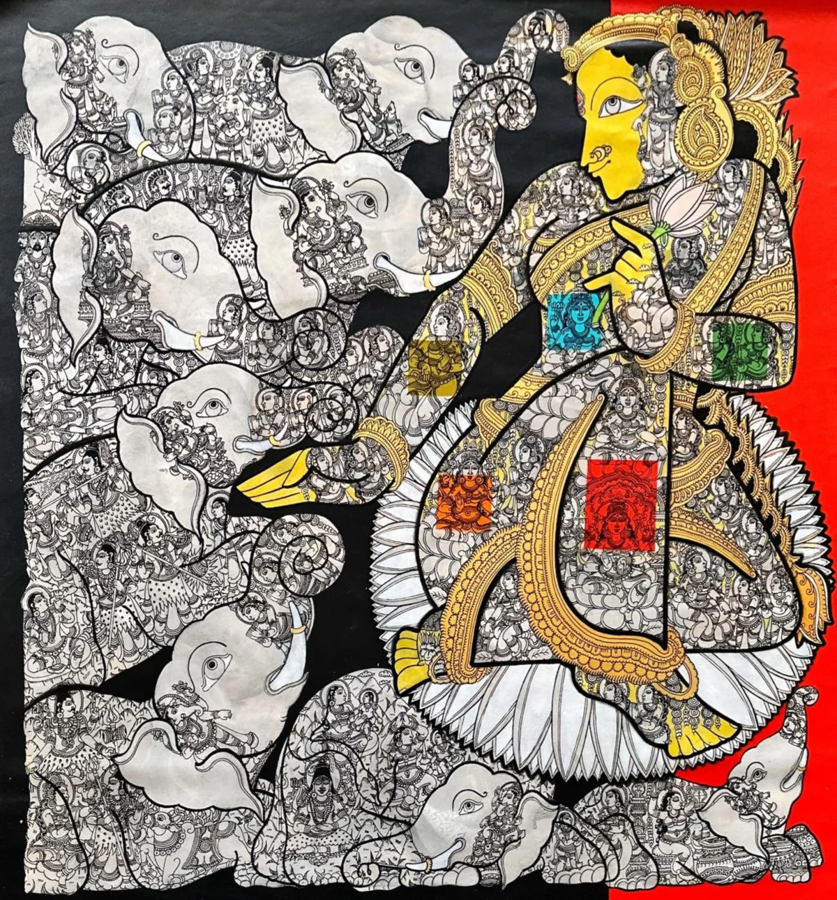 Chromatic Echoes: A Contemporary Art Exhibition